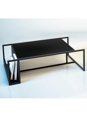 Журнальний столик у стилі MSMLOFT, каркас металевий