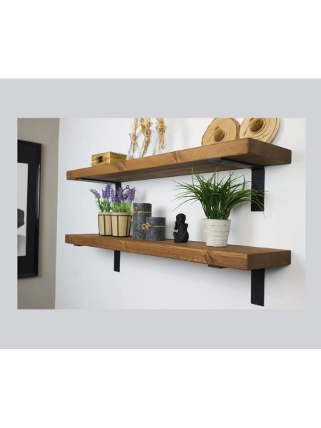 LOFT SHELF полиця одностінна, підвісна полиця, для кухні, для вітальні, для книг