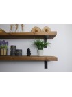 LOFT SHELF полиця одностінна, бохо, вінтаж, підвісна полиця, для кухні, для вітальні, для книг