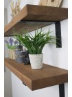 LOFT SHELF полиця одностінна, бохо, вінтаж, підвісна полиця, для кухні, для вітальні, для книг