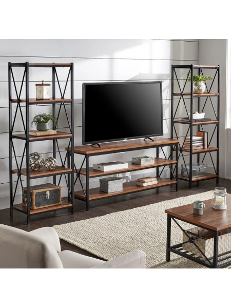 Metal Etagere TV Stand для телевизоров до 70"