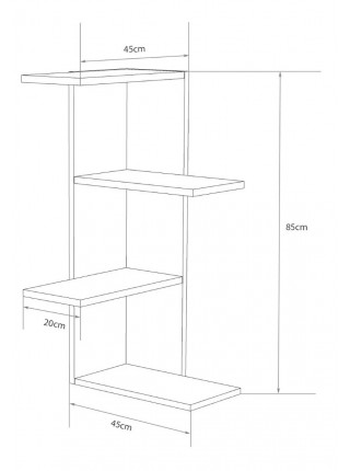 Полка настенная EF01