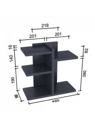 Надставка для столу NS-1 Біла Loft Design  MSMLOFT