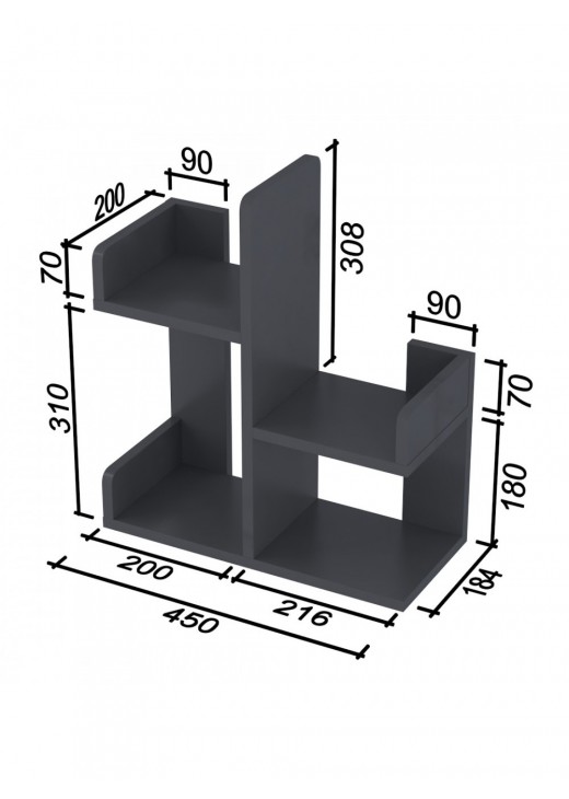 Надставка для столу NS-3 MSMLOFT