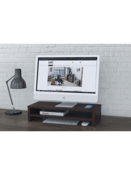Надставка під монітор NS-7 MSMLOFT горіх Надставка під монітор NS-7 MSMLOFT горіх
