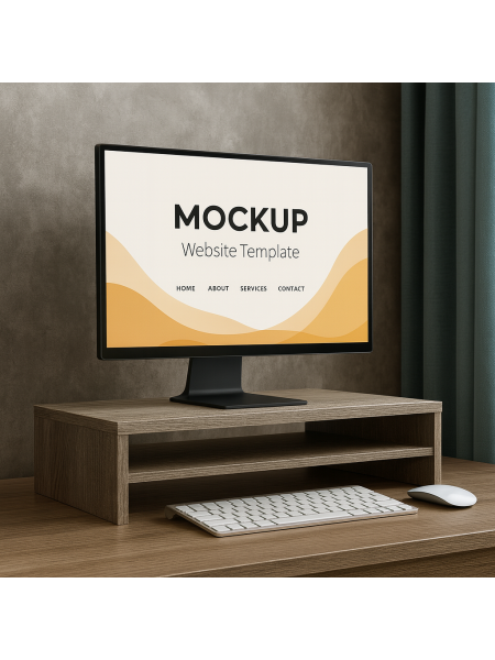 Надставка під монітор NS-7 MSMLOFT сонома трюфель Надставка під монітор NS-7 MSMLOFT сонома трюфель