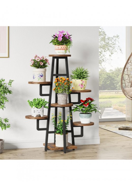 Підставка для рослин 7-ми ярусна . коричневий Підставка для рослин 7-ми ярусна . коричневий