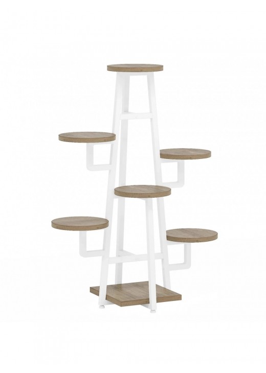 Підставка для рослин 7-ми ярусна , білий Підставка для рослин 7-ми ярусна , білий