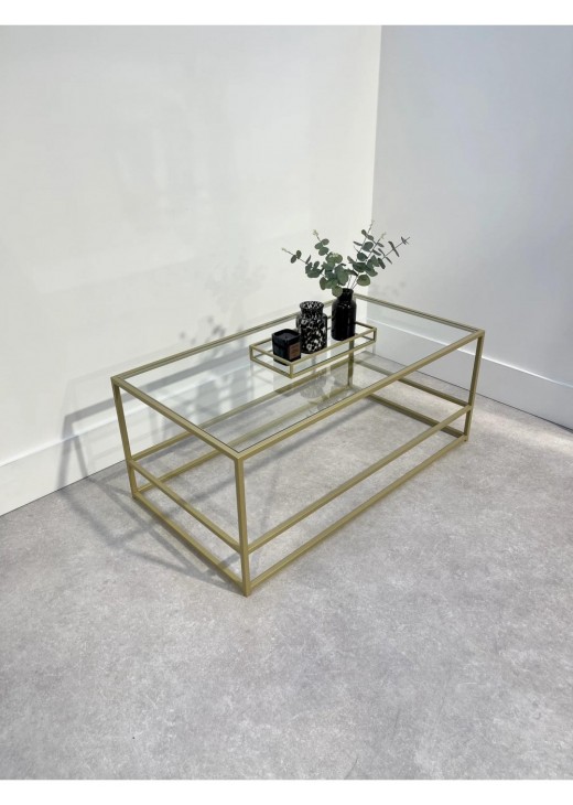 Піднос декоративний, золотий