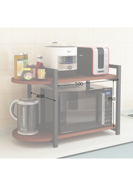 Підставка для мікрохвильової печі в стилі MSMLOFT, металевий каркас Підставка для мікрохвильової печі в стилі MSMLOFT, металевий каркас