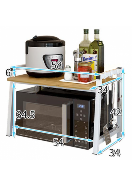 Підставка для мікрохвильової печі металева в стилі MSMLOFT Підставка для мікрохвильової печі металева в стилі MSMLOFT