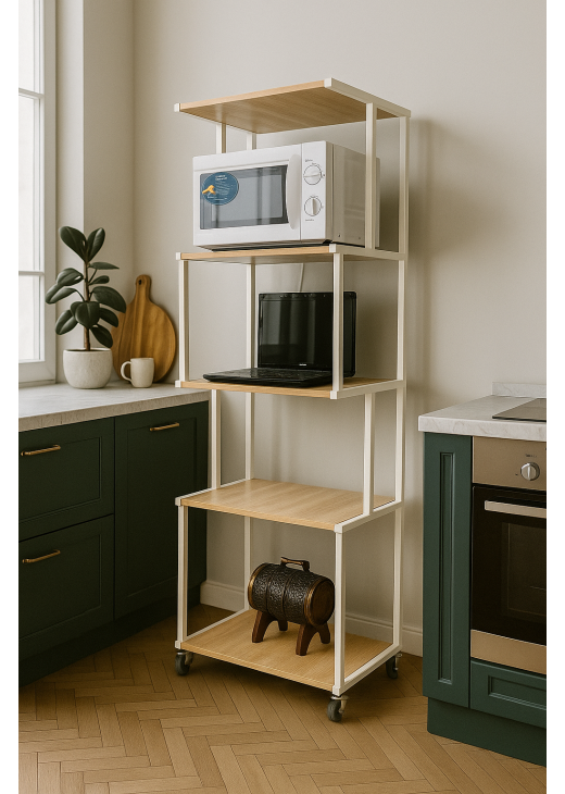 Стелаж кухонний у стилі MSMLOFT, каркас металевий