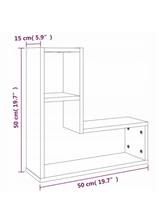Настінні полиці, 2 шт