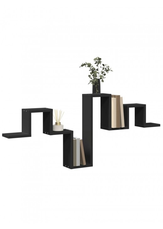 Настінна полиця , чорний