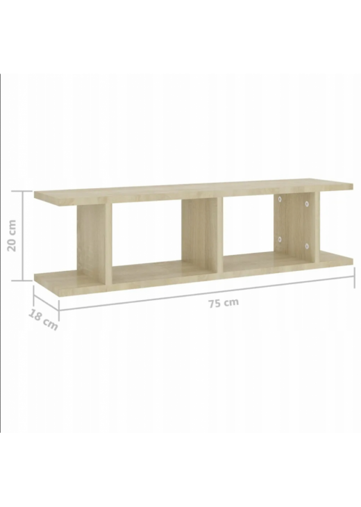 Настінна полиця, дуб сонома Настінна полиця, дуб сонома