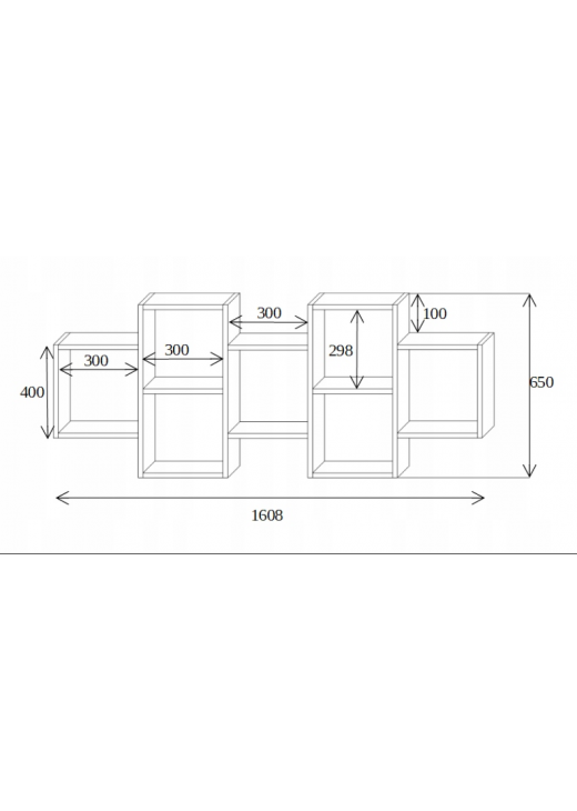 Підвісна полиця SEBA Підвісна полиця SEBA