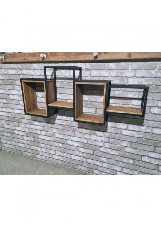 Полиця 60х160х20 см, коричневий