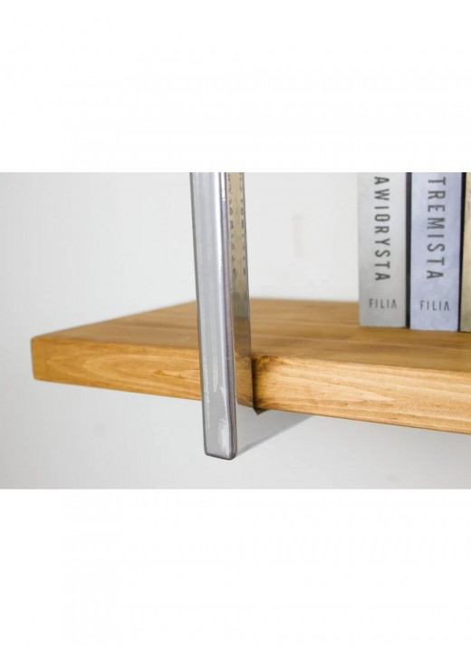 LOFT SHELF подвійна вінтажна полиця, ручна робота, настінна полиця, підвісна полиця, для кухні, для книг