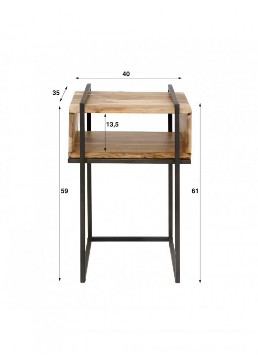  Приліжковий столик MELBOURNE