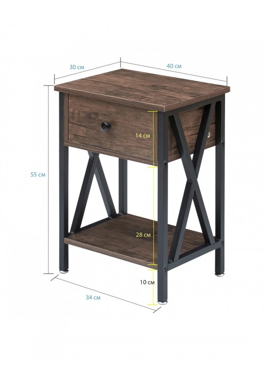 Висока тумбочка Kempst