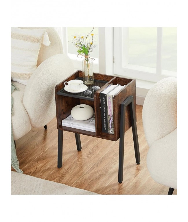 Тумбочка з полицями для зберігання