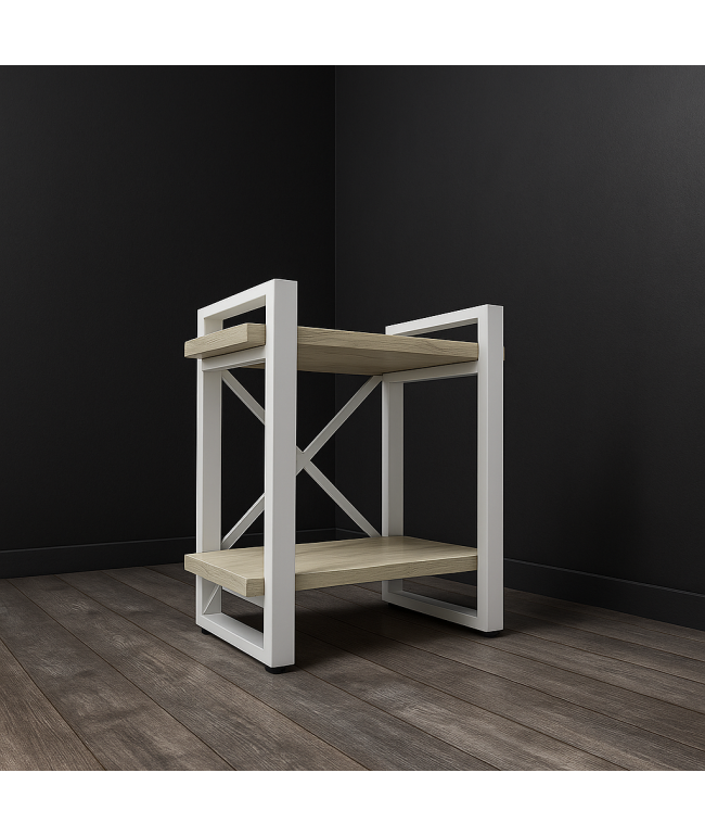 Тумба приліжкова Айсберг  40 — біла