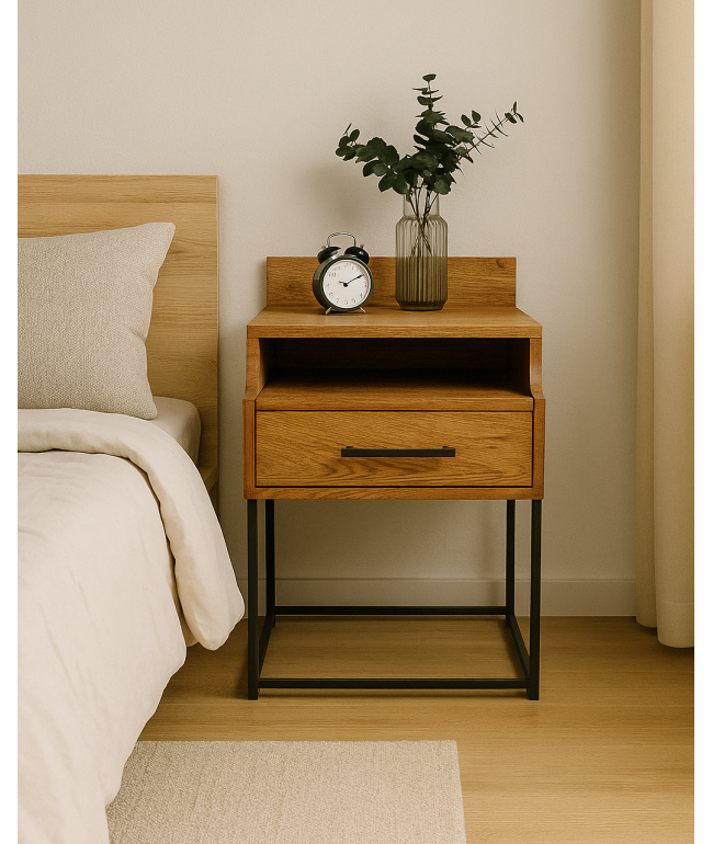 Приліжкова тумбочка “Aero” 50×60×40 см 