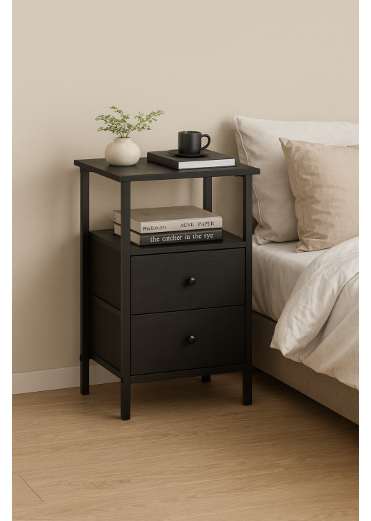 Столик з ящиками та полицею для зберігання Столик з ящиками та полицею для зберігання