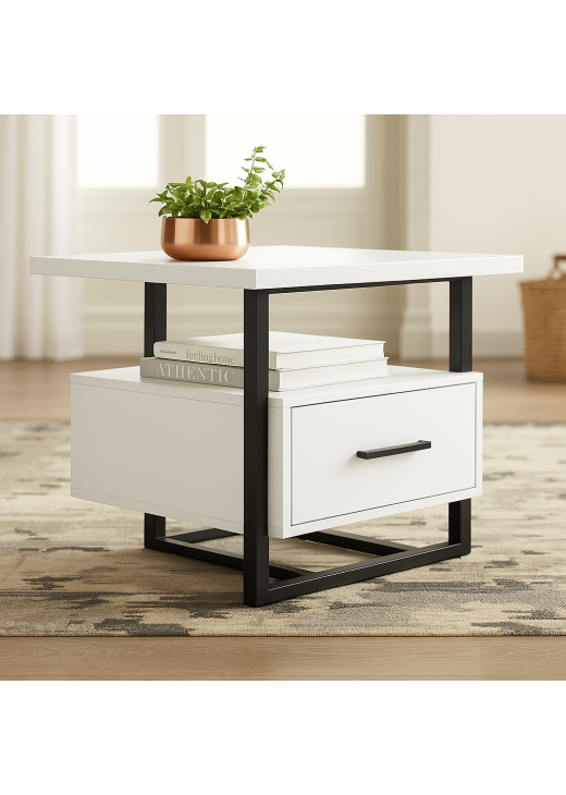 Тумба нічна металева 500х500х400 мм Тумба нічна металева 500х500х400 мм