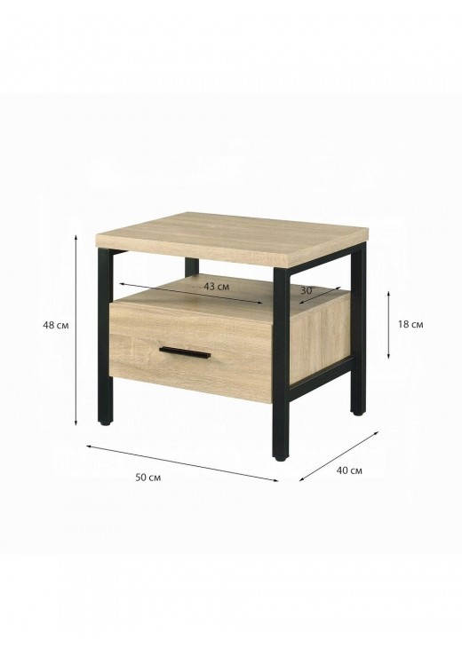  Тумбочка з шухлядою