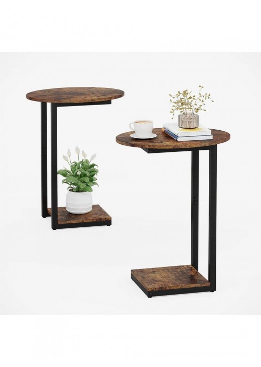 C-подібний набір невеликих бічних столиків