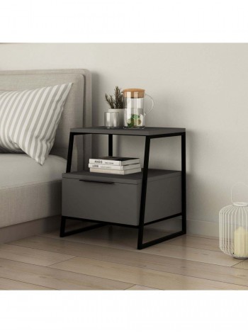 Тумба в стилі MSMLOFT 600х500х350 мм, каркас металевий 