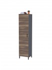 Шафа офісна LT-450-1900 антрацит Loft design  MSMLOFT