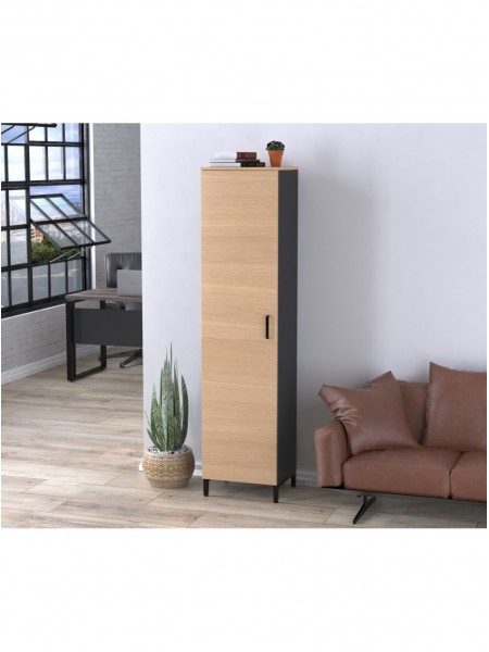 Шафа офісна LT-450-1900 антрацит Loft design  MSMLOFT