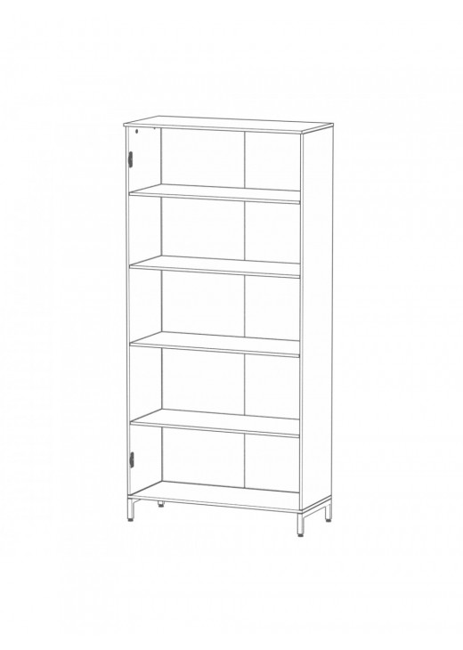 Шафа офісна LT-900 біла MSMLOFT Шафа офісна LT-900 біла MSMLOFT