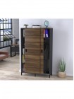 Шафа офісна розсувна LS 1200-1900 антрацит MSMLOFT
