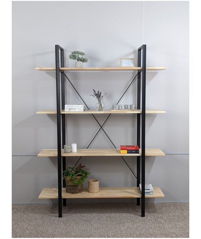 Loft стелаж в офіс із ДСП та металу