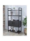 Стелаж L-155 з дверцятами Loft Design MSMLOFT