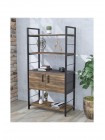 Стелаж L-155 з дверцятами Loft Design MSMLOFT
