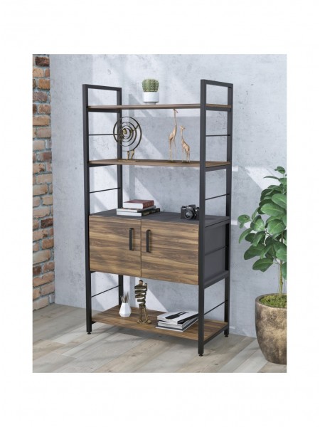 Стелаж L-155 з дверцятами Loft Design MSMLOFT