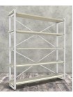 Стеллаж Айсберг Лофт 160х182-2 белый/белый MSMLOFT