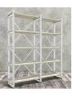 Стеллаж Айсберг Лофт 160х182-3 белый/белый MSMLOFT
