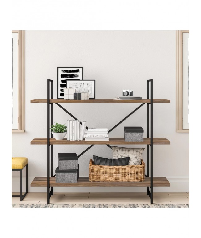 Loft стелаж №7 в офіс — 160×38×142 см