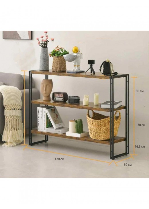 3-ярусний стелаж для домашнього офісу, спальні, кухні, ванної кімнати