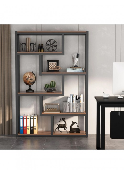 Стелаж 6 - ти ярусний з полицями в шаховому порядку