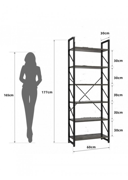 Стелаж 6 - ярусний " Axtell"