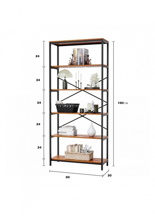 Стелаж 6-ярусний Стелаж 6-ярусний