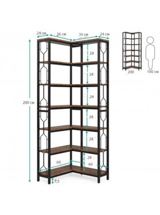 Стелаж 7 - ми ярусний Etagere 11