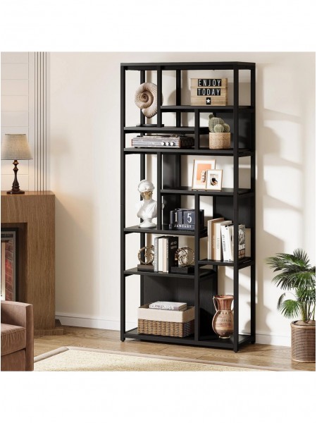 Стелаж 8-ярусний Etagere 8, чорний