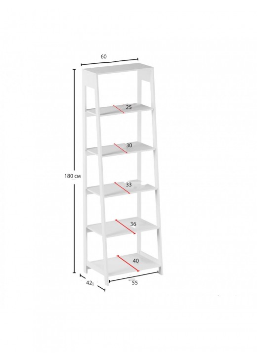 Стелаж Arjet 5-ярусний Стелаж Arjet 5-ярусний